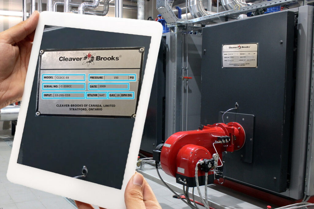 asset maintenance data capture via FCA services