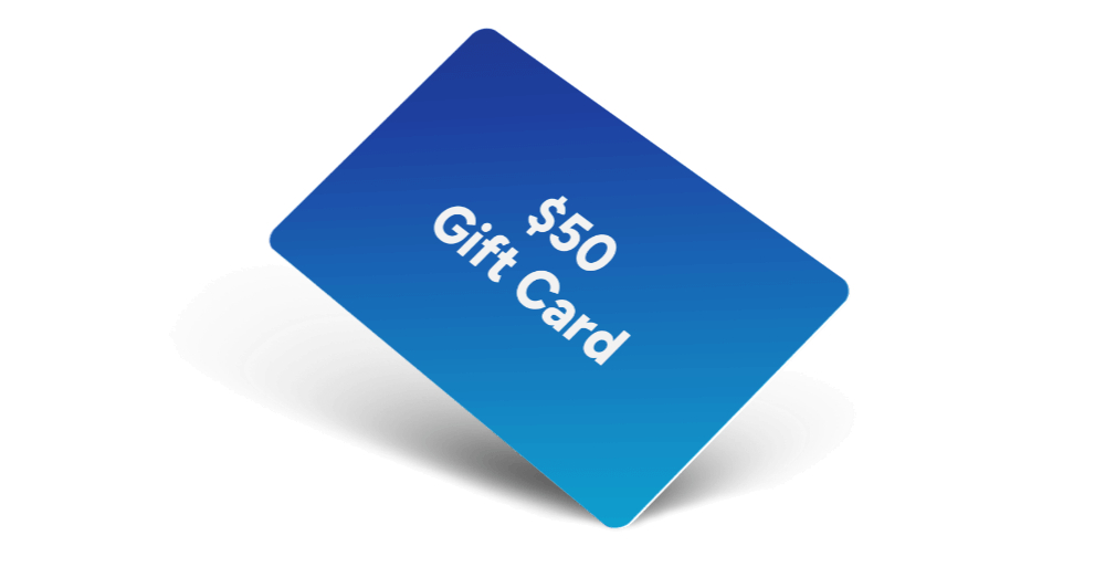 $50 gift card