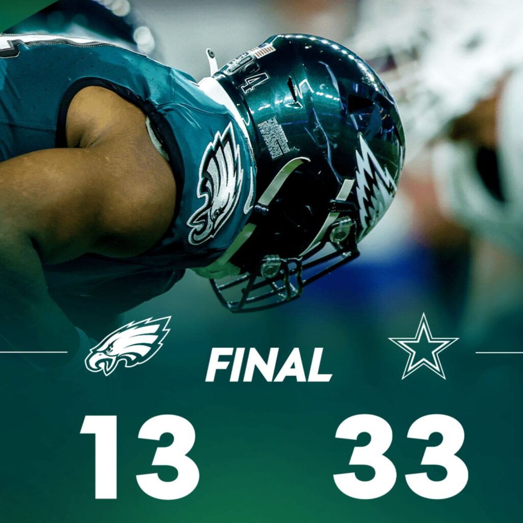 Game Recap: Cowboys 33, Eagles 13