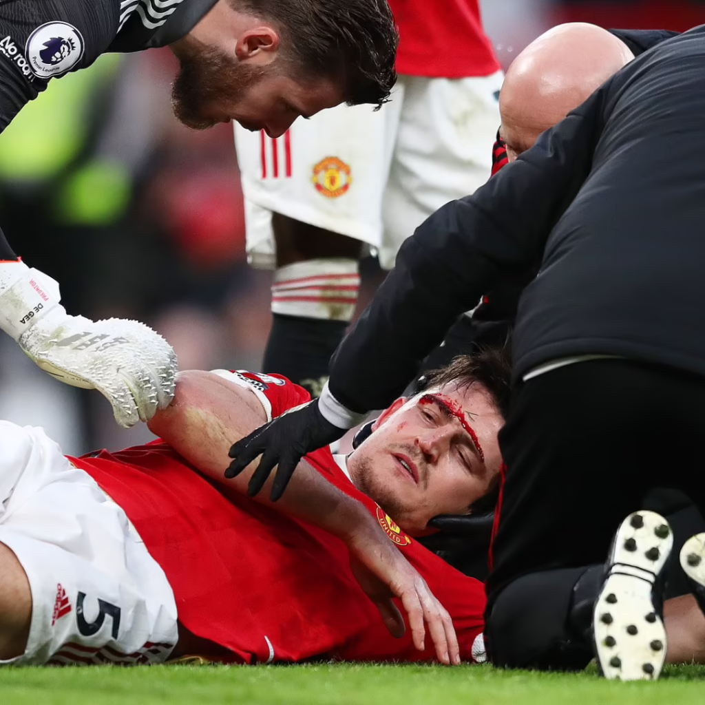 Harry Maguire injured